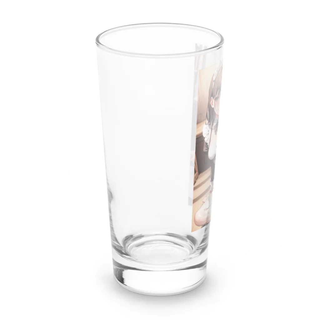 天乃鯱のメイドのお姉さん Long Sized Water Glass :left