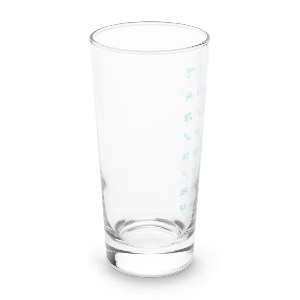 U-STRIXの工具アイコンTシャツ Long Sized Water Glass :left