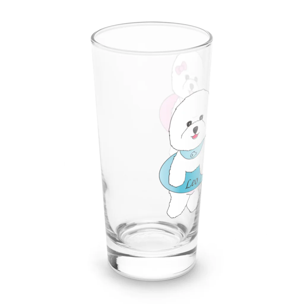 ミルフィーユ(Mirufeuille)のゆったりまったりレオ＆みるく3 Long Sized Water Glass :left