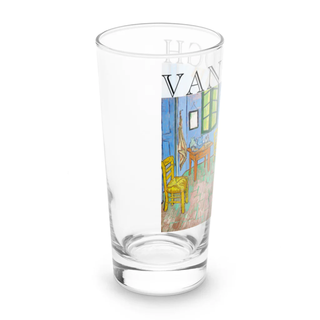 MUGEN ARTのファンゴッホの寝室  Bedroom in Arles  Long Sized Water Glass :left