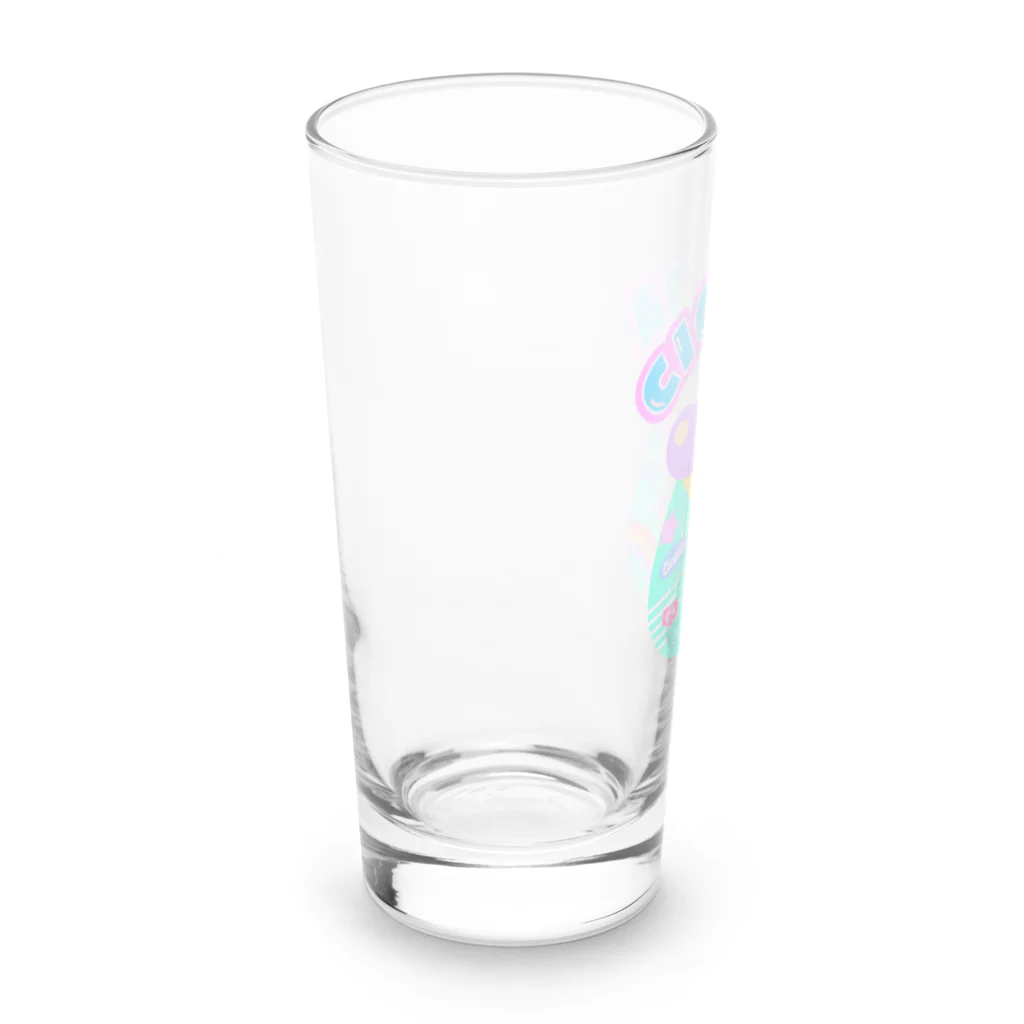 みずあめあいすの♡せみ×かわいい♡ Long Sized Water Glass :left