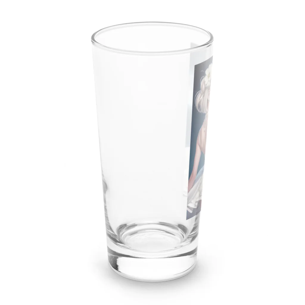 天乃鯱の月と少女 Long Sized Water Glass :left