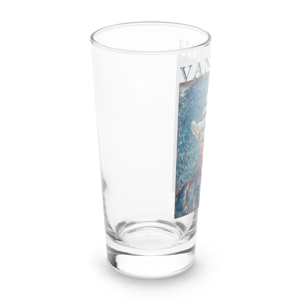 MUGEN ARTのゴッホ　灰色のフェルト帽の自画像　Vincent van Gogh  Long Sized Water Glass :left