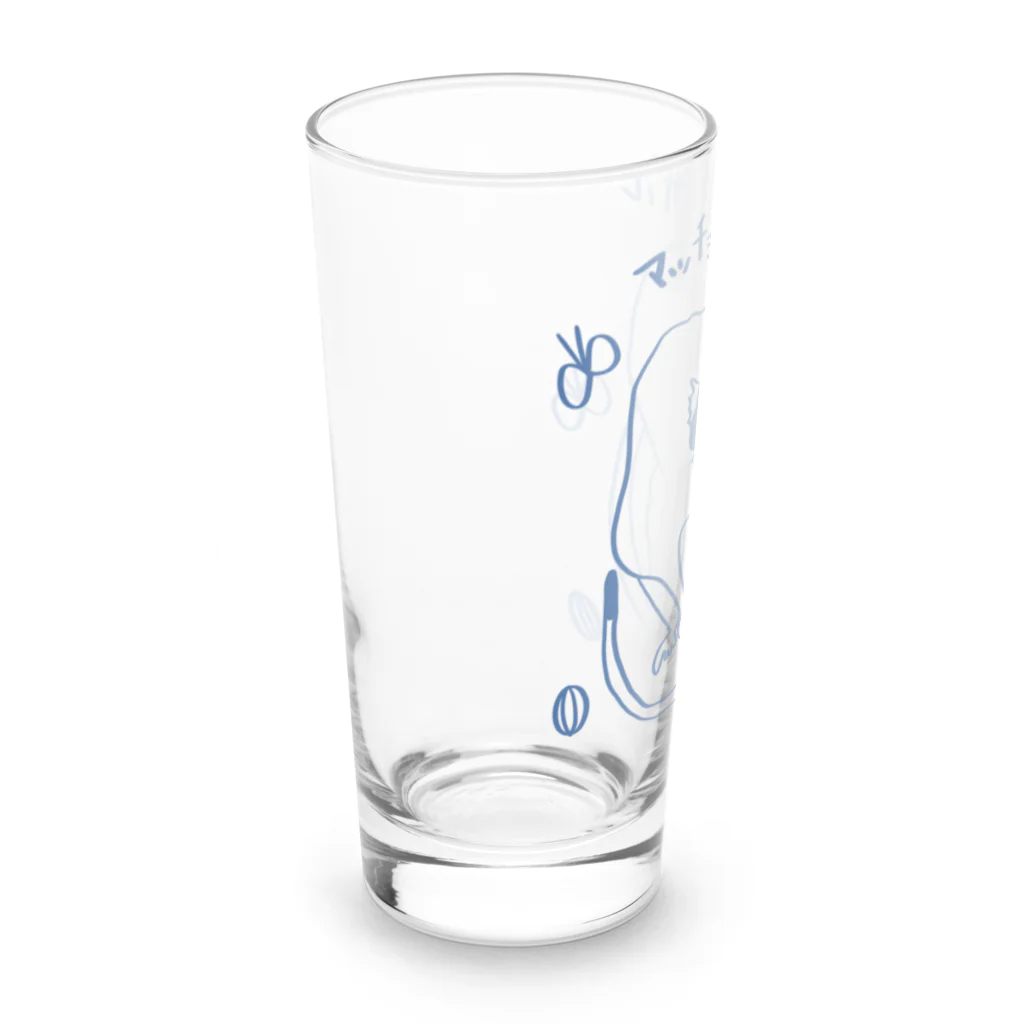 Fool and Kingのマッチョのリスザル Long Sized Water Glass :left