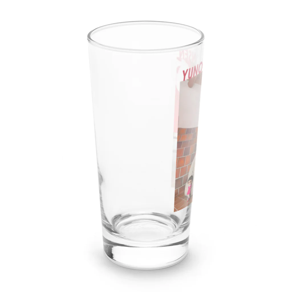 artypartyのたぬこと湯郷温泉 Long Sized Water Glass :left