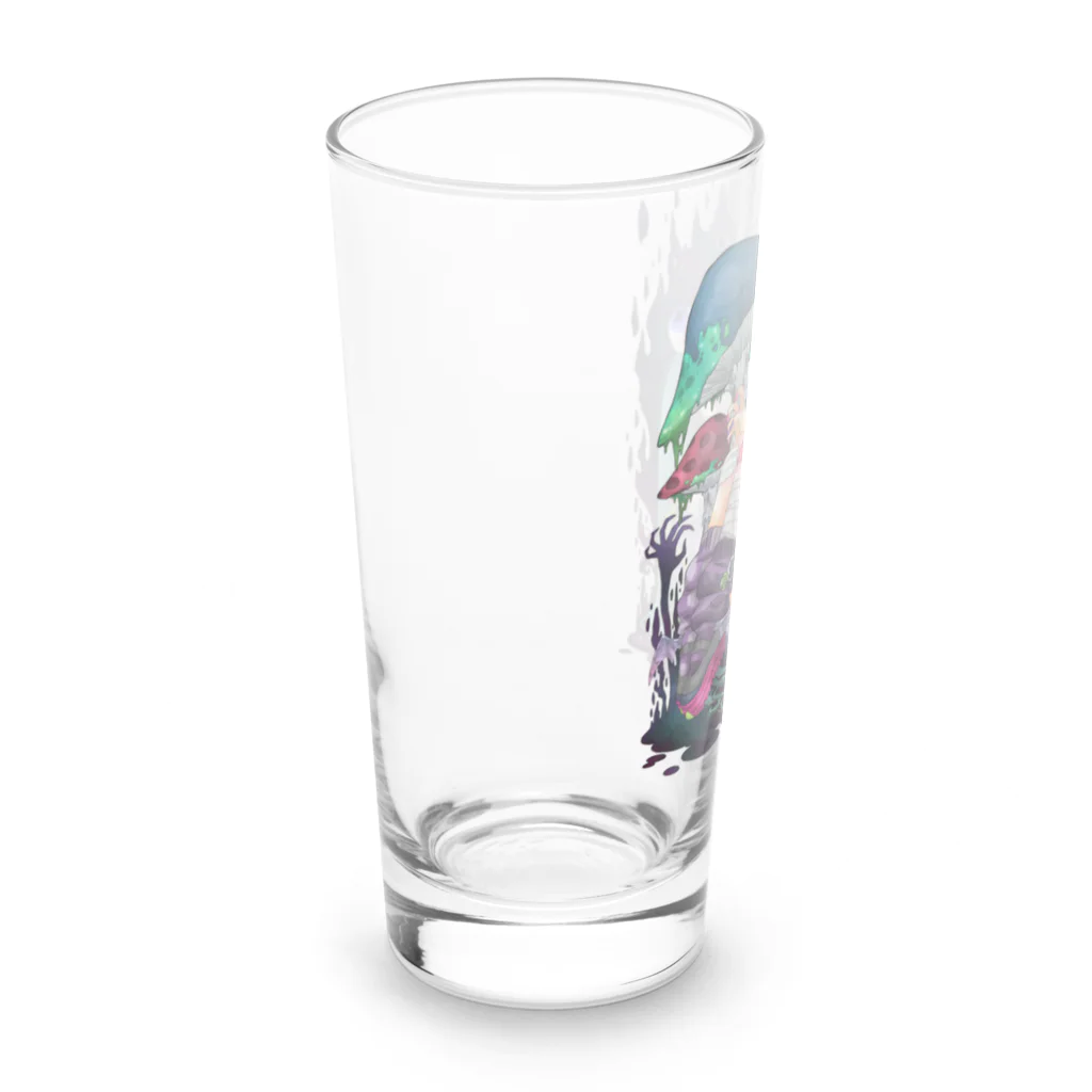 ティダのドクドクちゃん Long Sized Water Glass :left