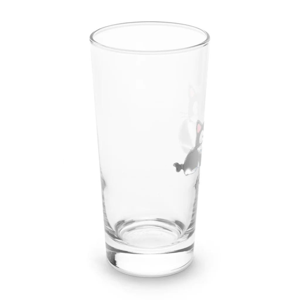 ひちゃ。のグッズ部屋の会長ちゃんと秘書ちゃん💓💓 Long Sized Water Glass :left