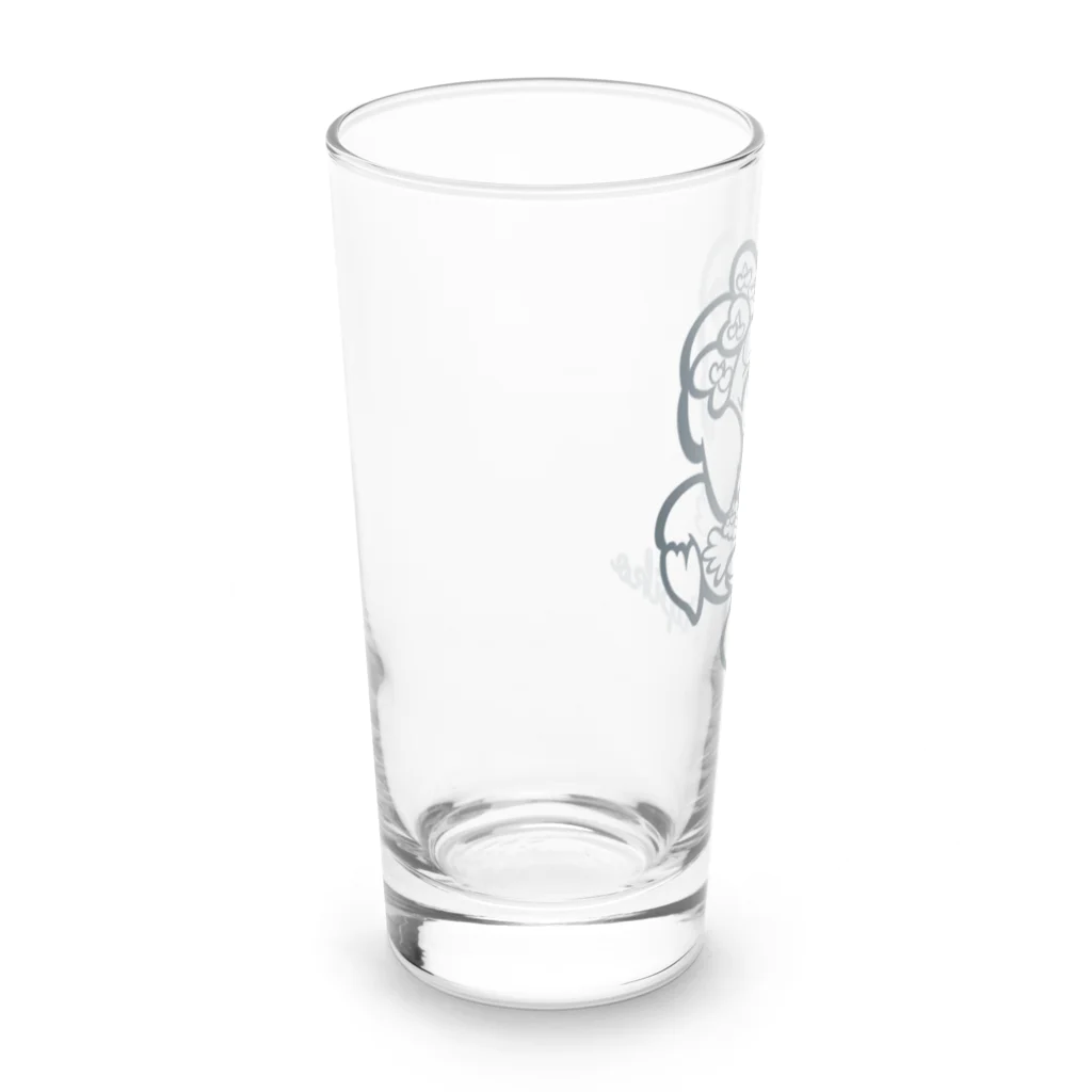 ちゃとらま　CHA10ramaのパピヨン　パピコ Long Sized Water Glass :left