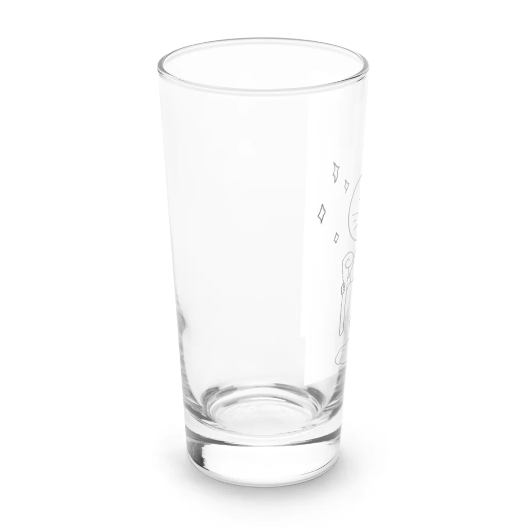 ピカリングッズ販売のねこ神様 Long Sized Water Glass :left