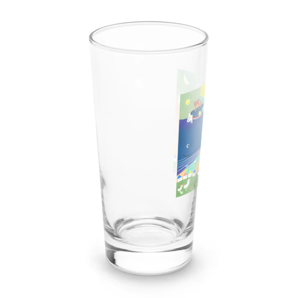 taiyoubashiのおでかけ日和 Long Sized Water Glass :left