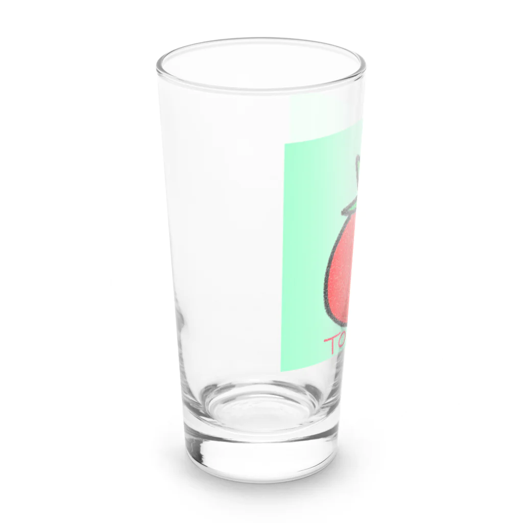 みつまめこshopのtomato Long Sized Water Glass :left