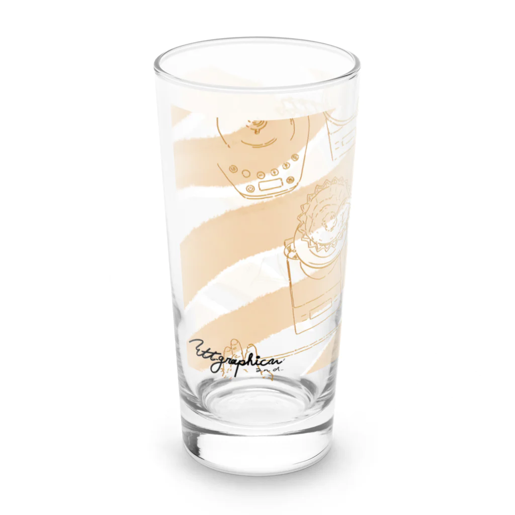 t.t._graphic_and...のおさむのハンドドリップ Long Sized Water Glass :left