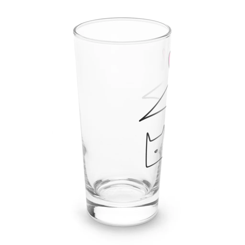 handmade asyouareの空いてますよ Long Sized Water Glass :left