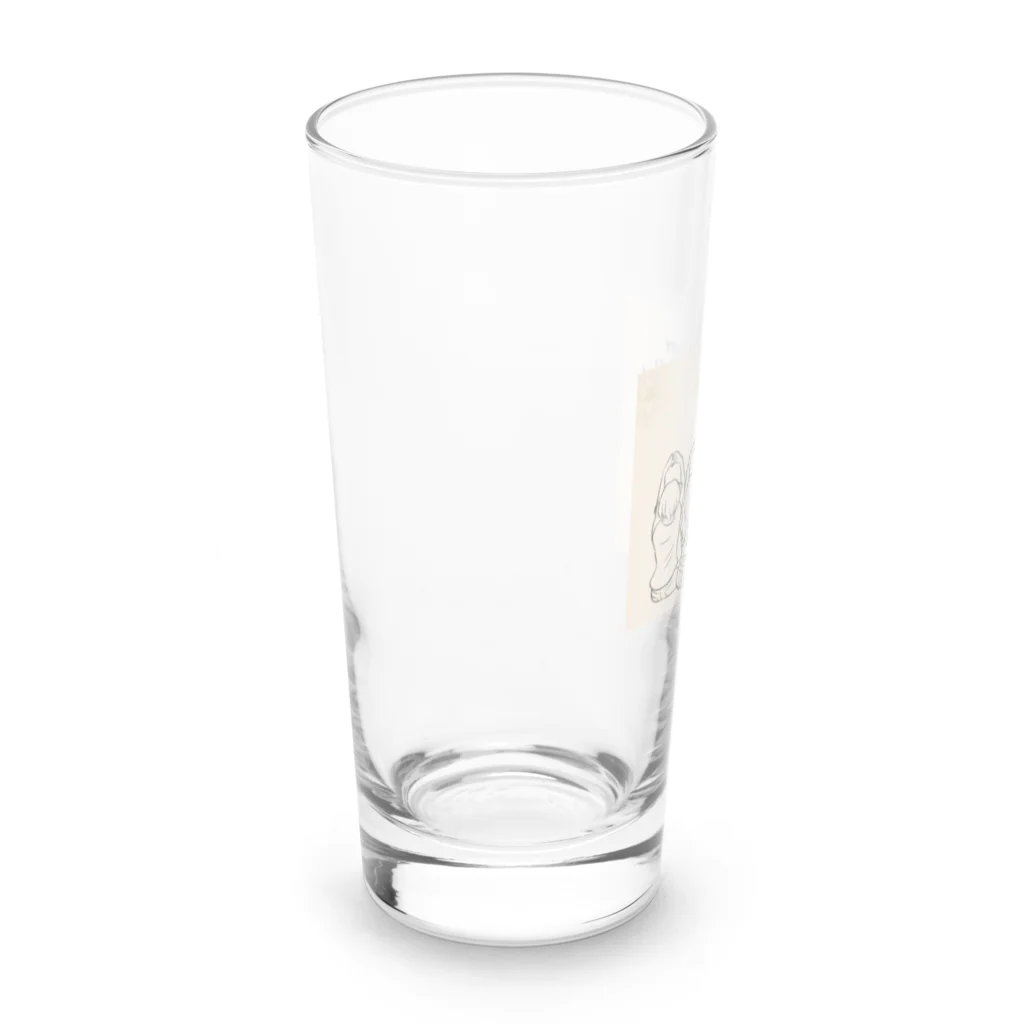 tamanahaのかわいい＆おしゃれな母のために Long Sized Water Glass :left
