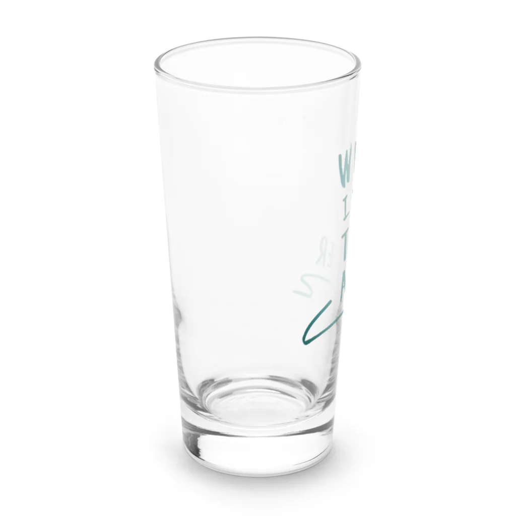 momoさんのWEED IS THE ANSWER Long Sized Water Glass :left