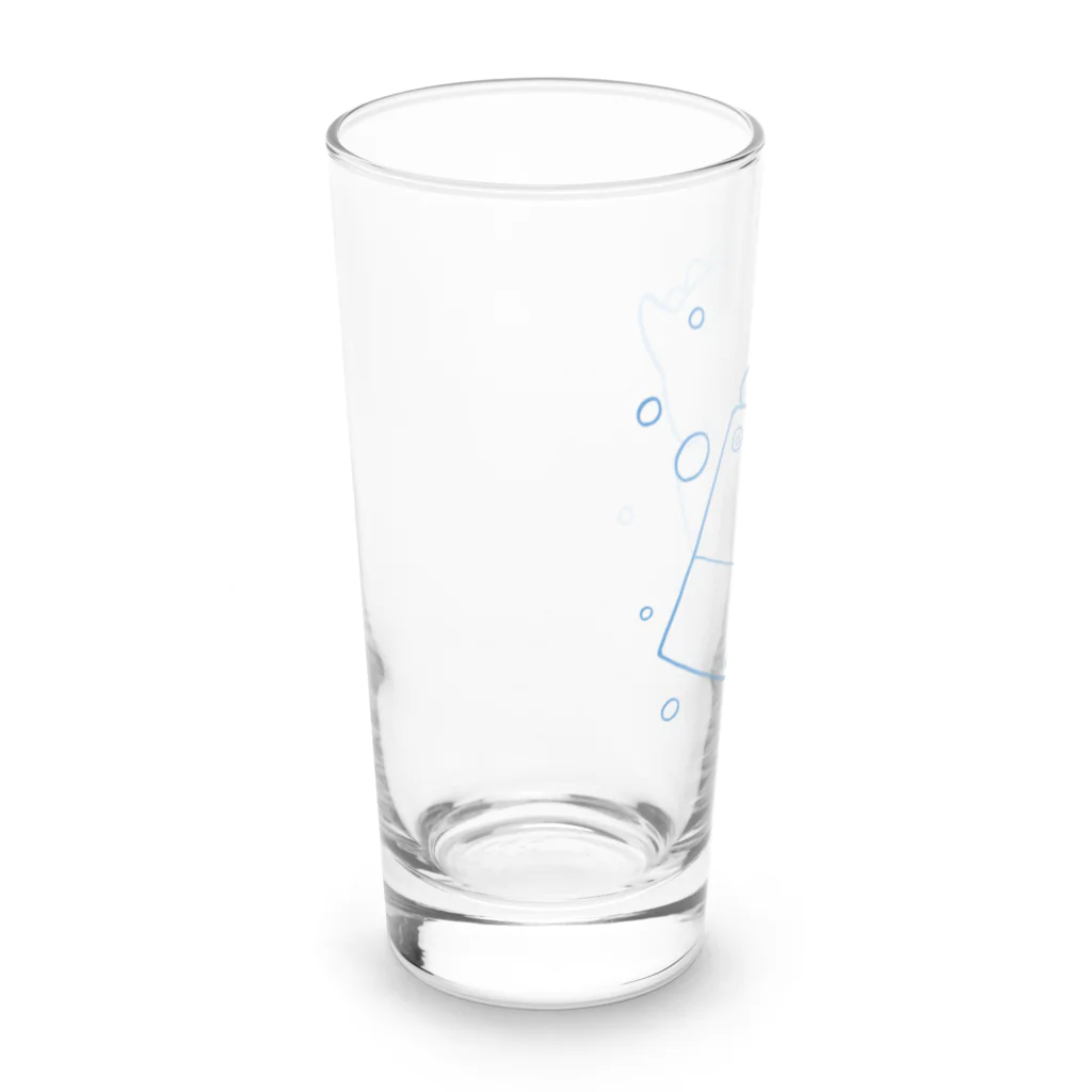 Combexの水没ザウルス Long Sized Water Glass :left