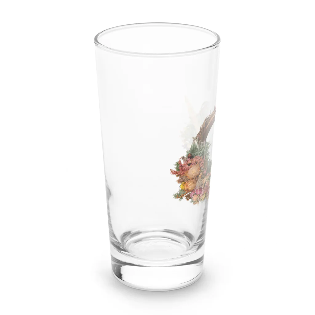 aco_la vida con las flores_花のある暮らしのドライフラワーリース Long Sized Water Glass :left