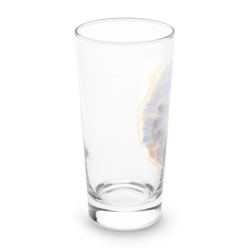 c5watercolorの水彩ペイント・月の裏側 Long Sized Water Glass :left