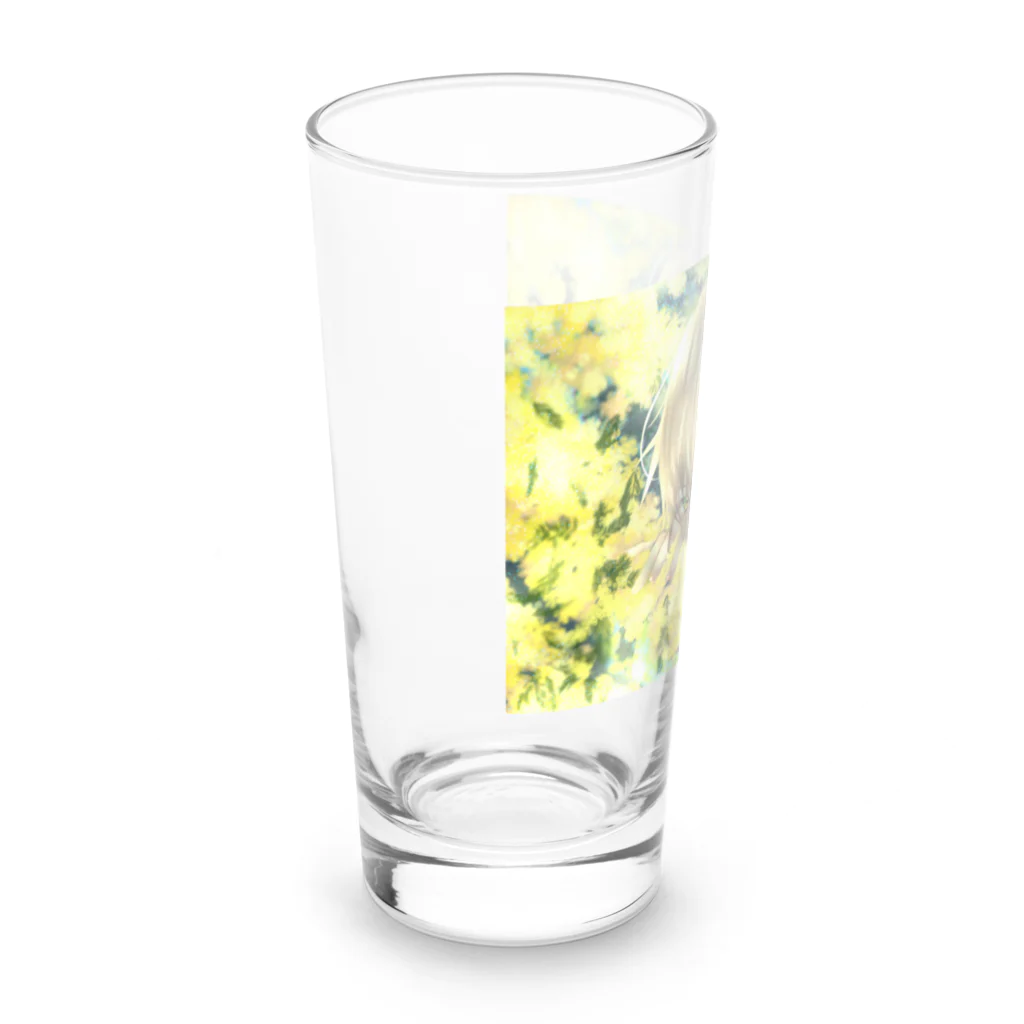 さくらちゃばのミモザ Long Sized Water Glass :left