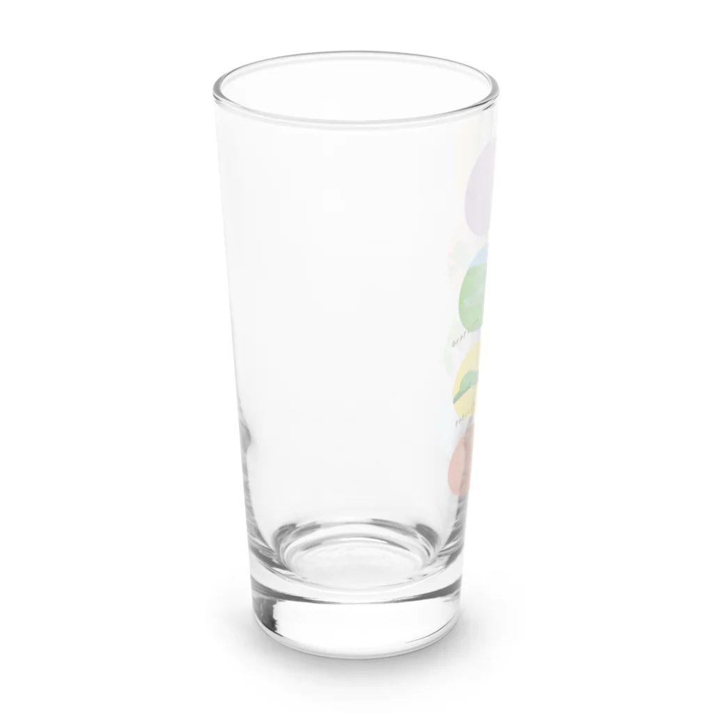 kitaooji shop SUZURI店のまるまる幼虫 Long Sized Water Glass :left