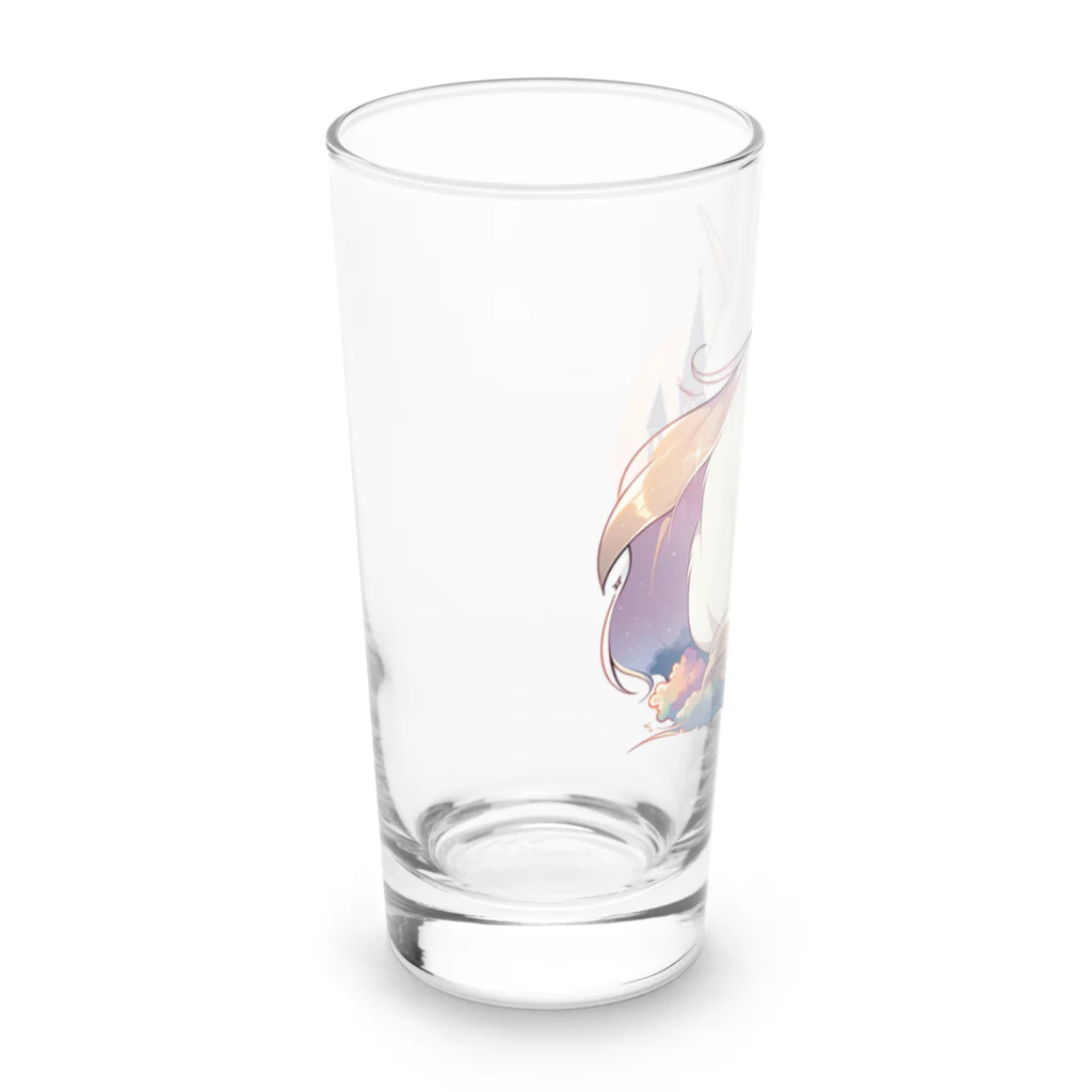 Variety Shop -ARUJAN-のユニはむ Long Sized Water Glass :left