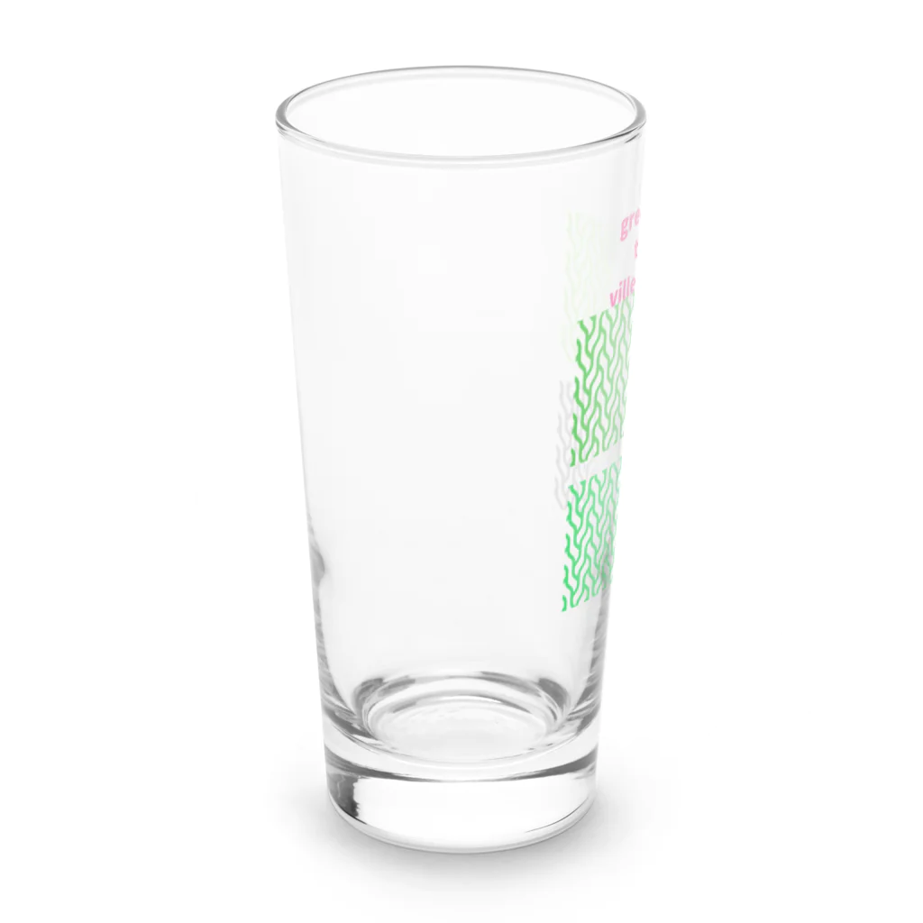 saesaeshoの緑茶の村 Long Sized Water Glass :left