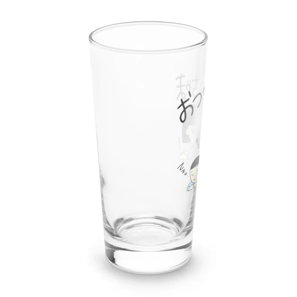 ちゃものめーこのおつかれちゃま Long Sized Water Glass :left