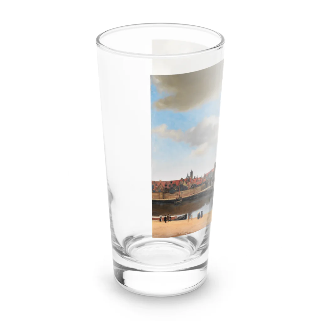 世界美術商店のデルフト眺望 / View of Delft Long Sized Water Glass :left