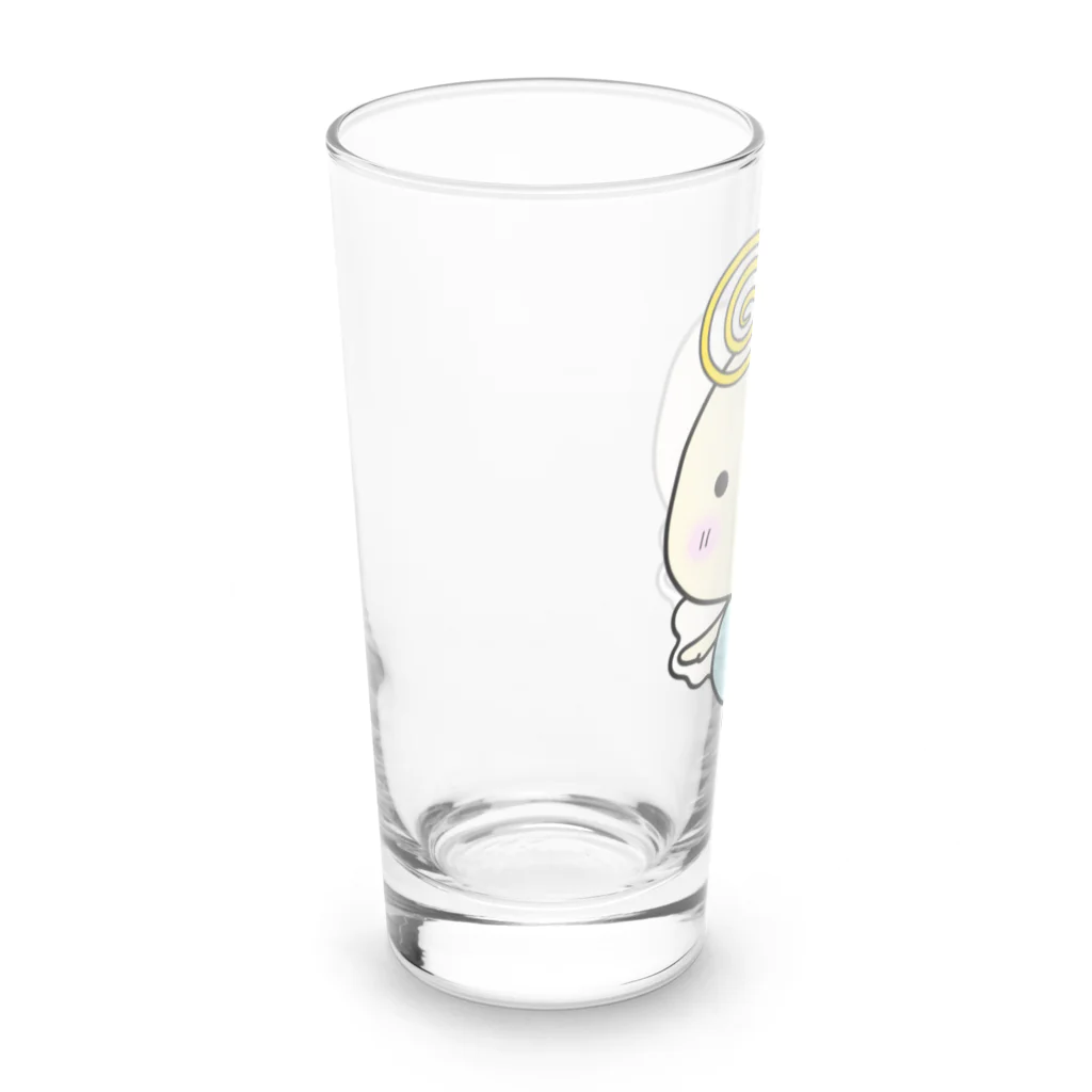 にゃはは♪屋のぐるぐる天使ちゃん Long Sized Water Glass :left