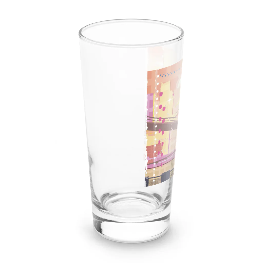 カワサキタケシ　オリジナルグッズのラブゴーゴー！ Long Sized Water Glass :left