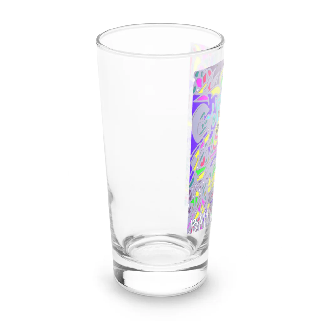 battamonショップの日常に色を Long Sized Water Glass :left