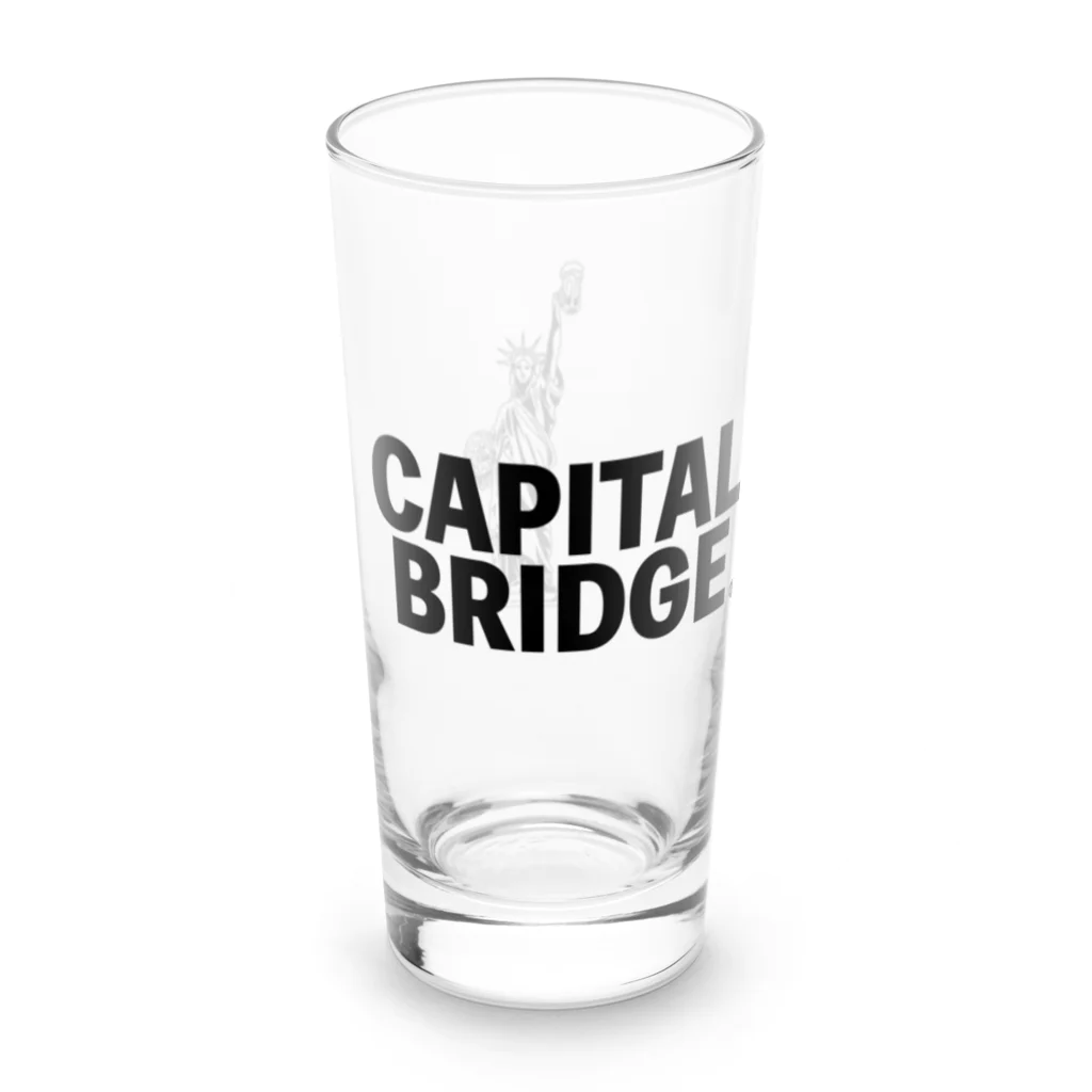 CAPITAL BRIDGEの京橋ノ象徴グラス ロンググラス左面