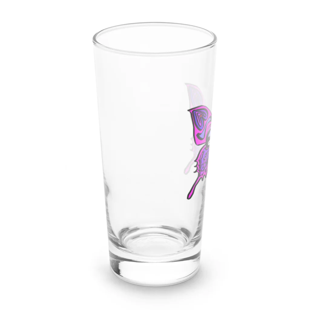 AOiLABOのstrange butterflies Long Sized Water Glass :left