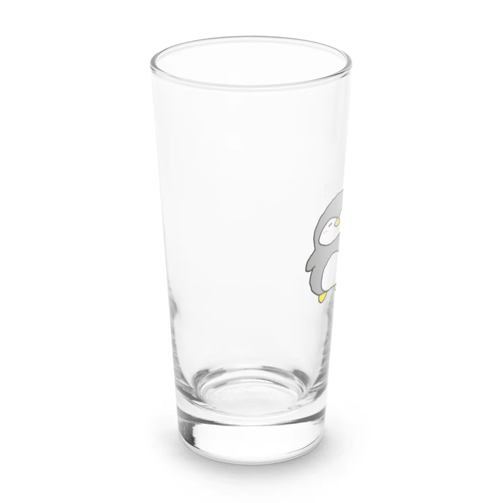 たまぺんしょっぷのチルしよ？ぺんちゃん Long Sized Water Glass :left