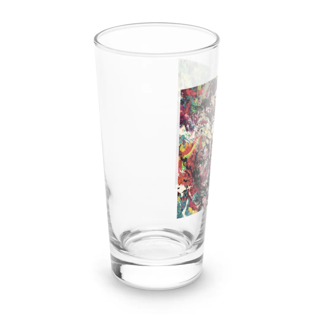 川上牧場のWorldMilkDay/endさんデザイン Long Sized Water Glass :left