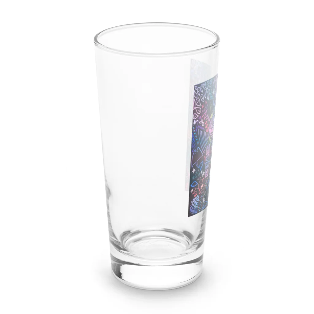 17ARTstyleのHOMEシリーズ/ポップアート/カラフル Long Sized Water Glass :left