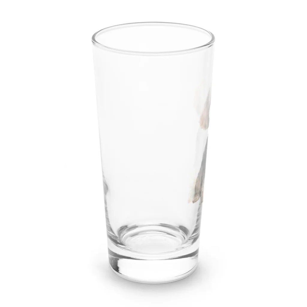 MeiMei✽のタキシードプードル Long Sized Water Glass :left