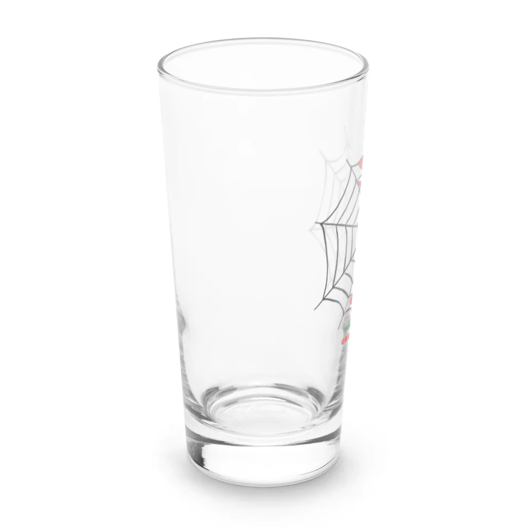 クサカイ商店のグレートインベーダーズ 呪われ人形 蜘蛛の巣 Long Sized Water Glass :left