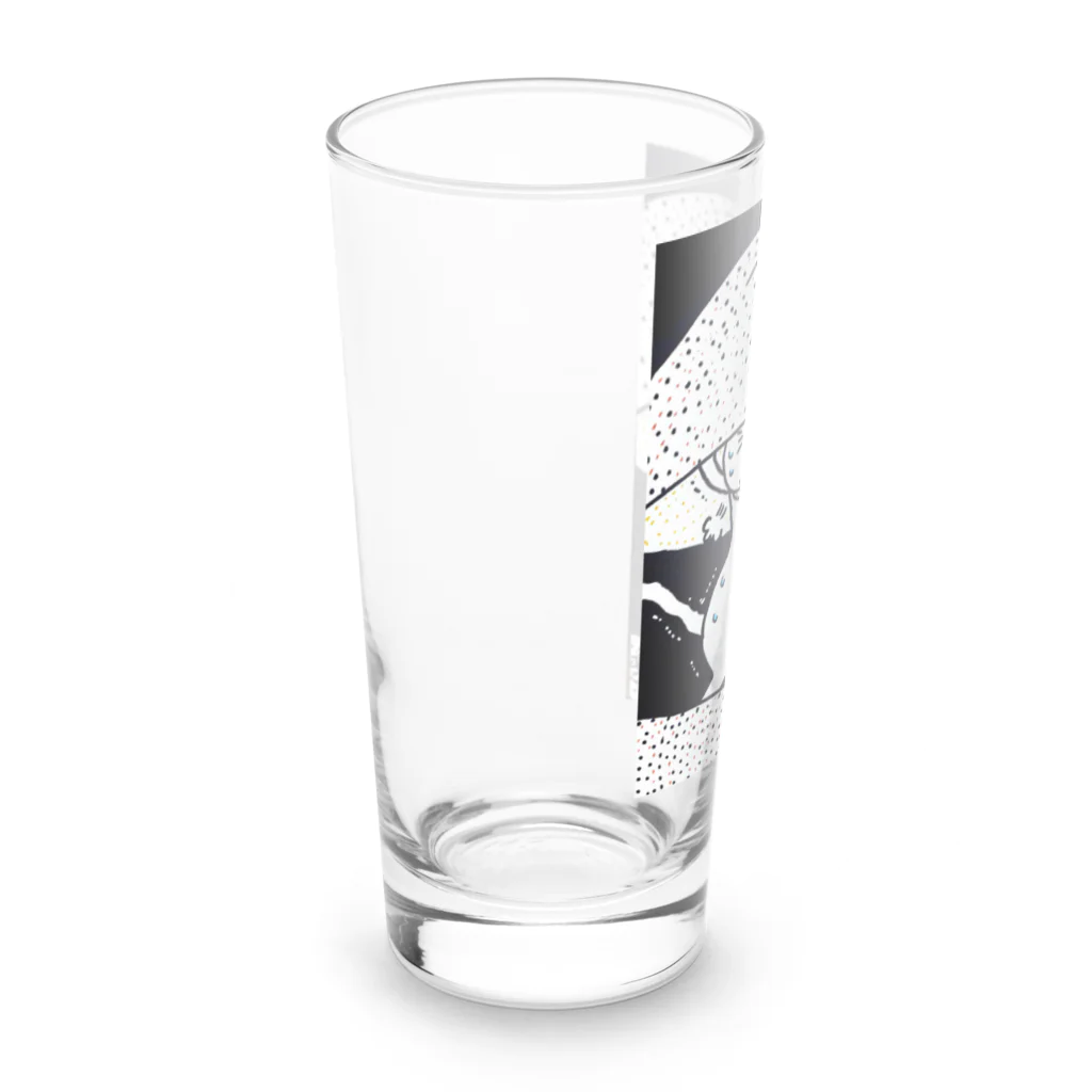 おおたまめの限界のタマ Long Sized Water Glass :left