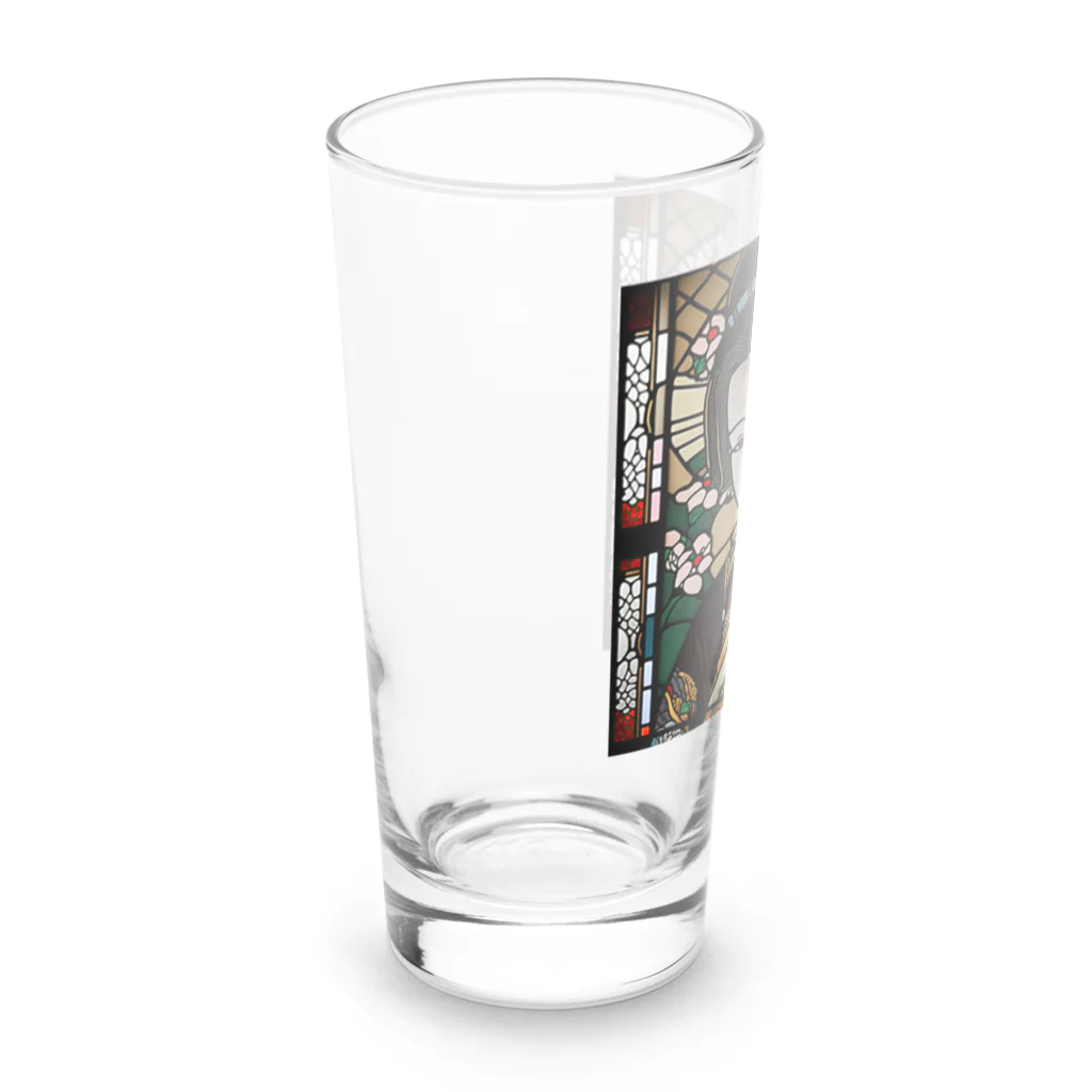 AI_CATTAILのAI_CAT'sTAIL　大正美女 Long Sized Water Glass :left