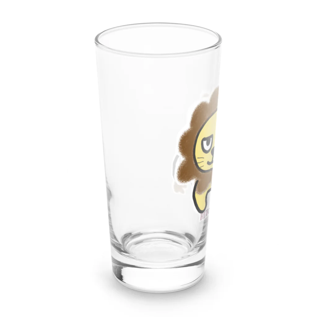 GRASPのひと休みライオン Long Sized Water Glass :left