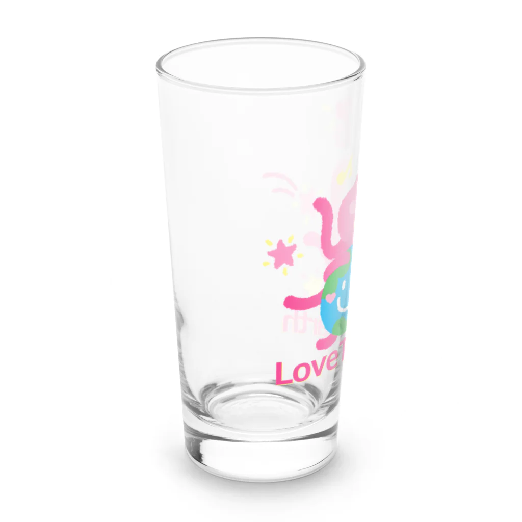 雁花工房（寄付アイテム販売中です）のLove The Earth Long Sized Water Glass :left