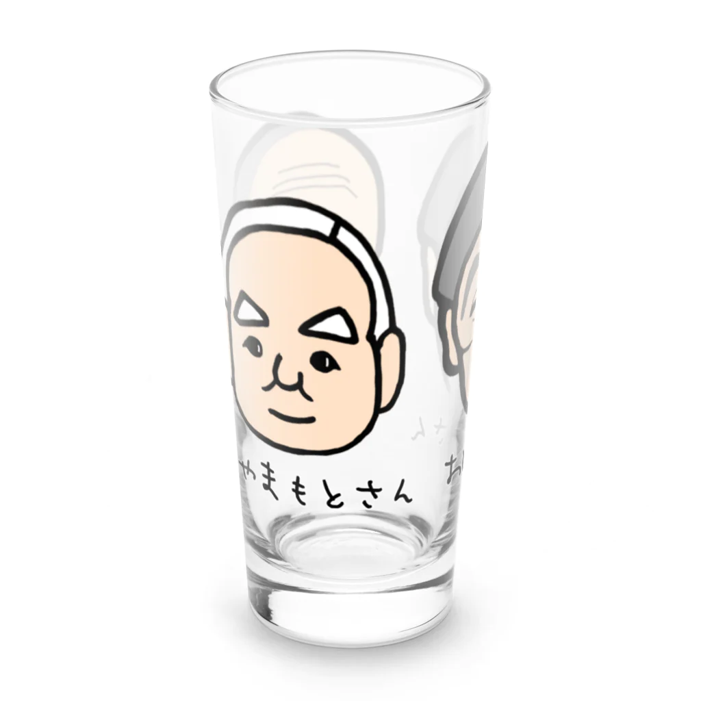 LalaHangeulのおじい３ズ Long Sized Water Glass :left