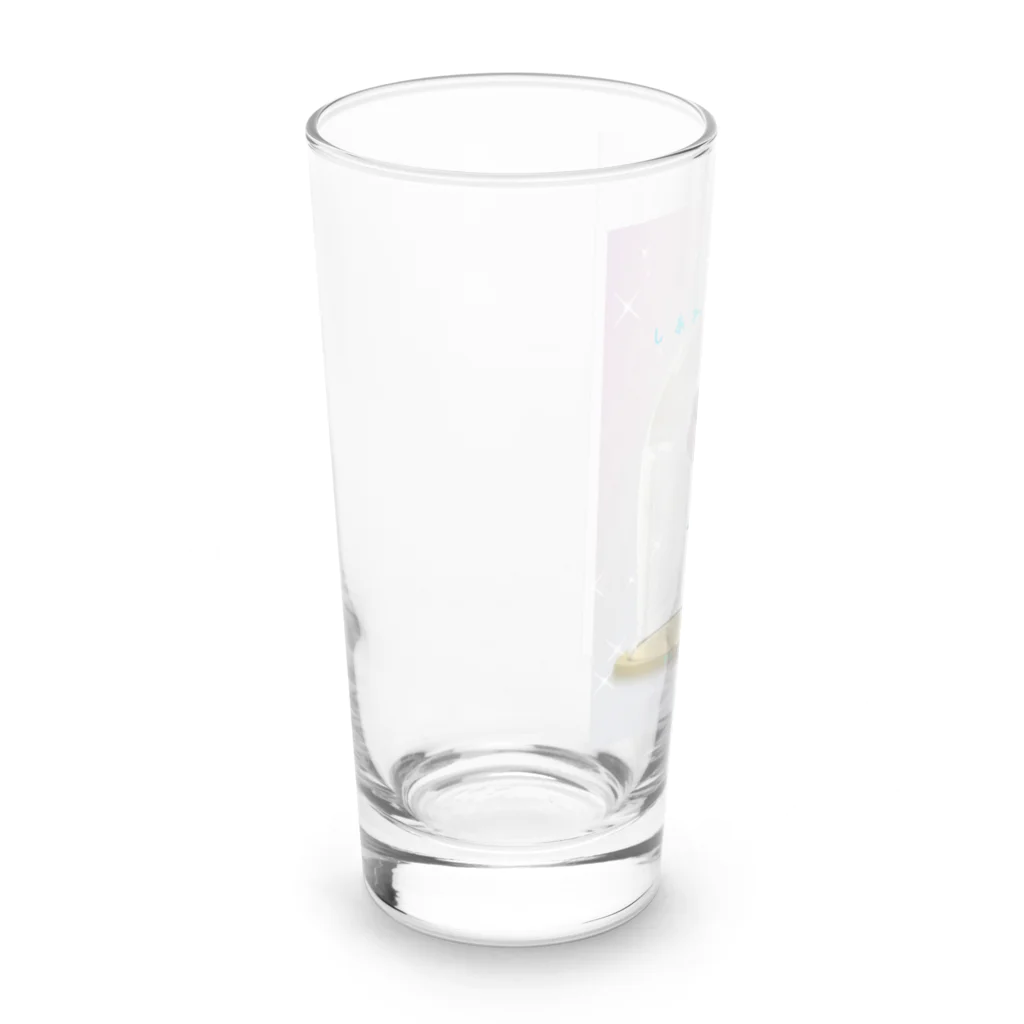 HI-KUN ART MUSEUM　　　　　　　　(ひーくんの美術館)のしあわせを呼ぶ薔薇 Long Sized Water Glass :left