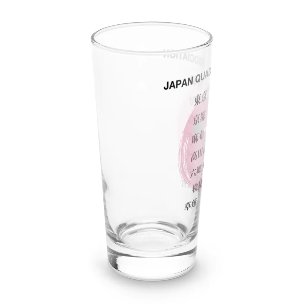 JapanQuadballAssociationのJQA LOCATIONS (JAPANESE) Long Sized Water Glass :left