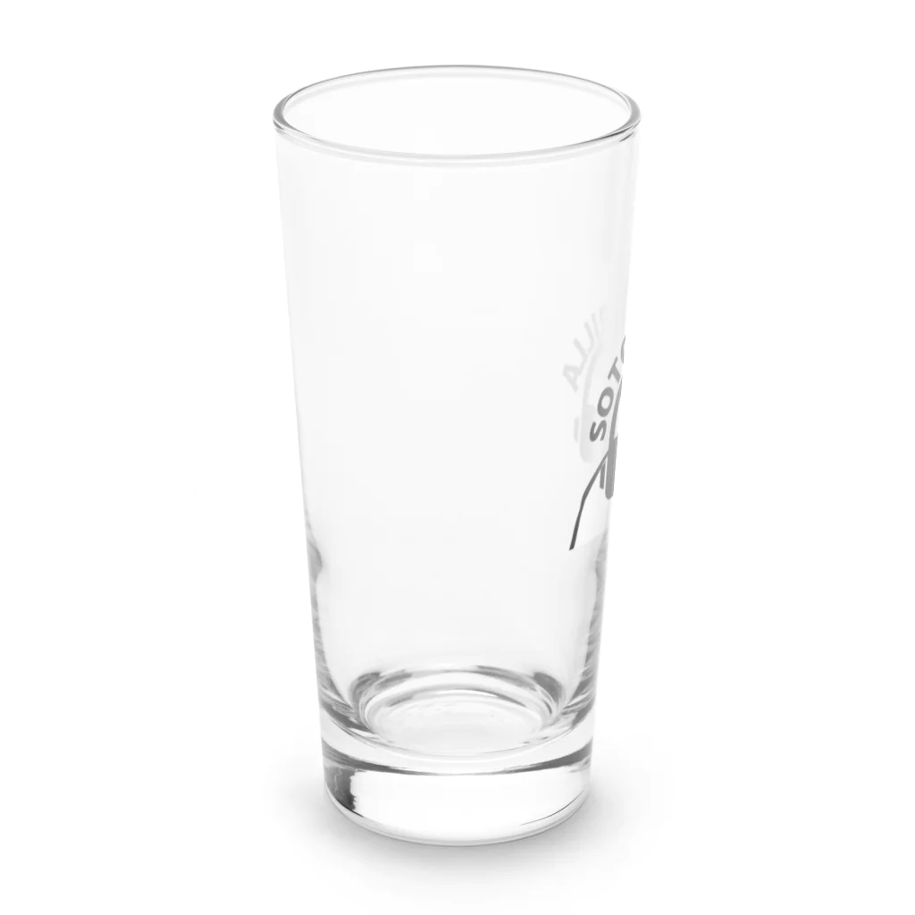 ソトゴリラのソトゴリラ君　イヤンホホ Long Sized Water Glass :left