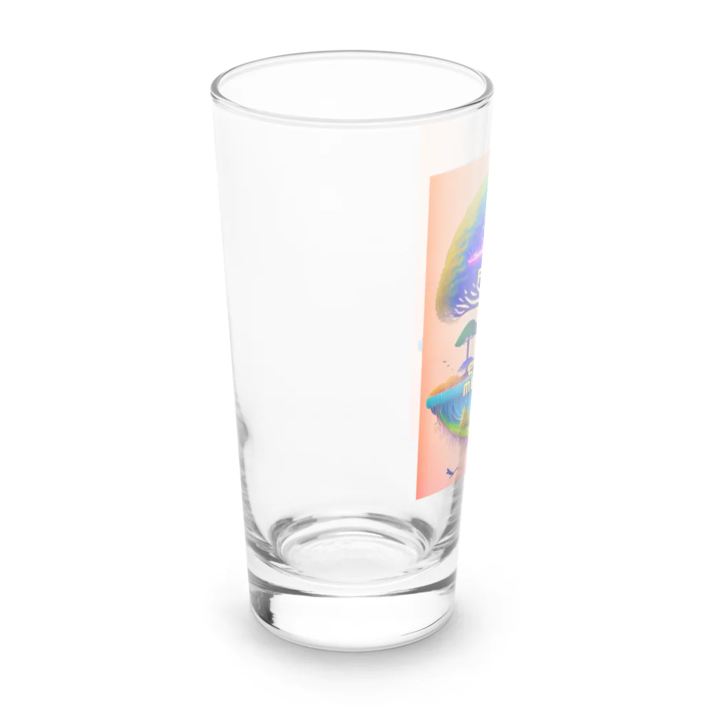 アストロロジー研究所の５大エレメンツで自然治癒力を高める！1forAll 5 ELEMENTS MEDITATION Long Sized Water Glass :left