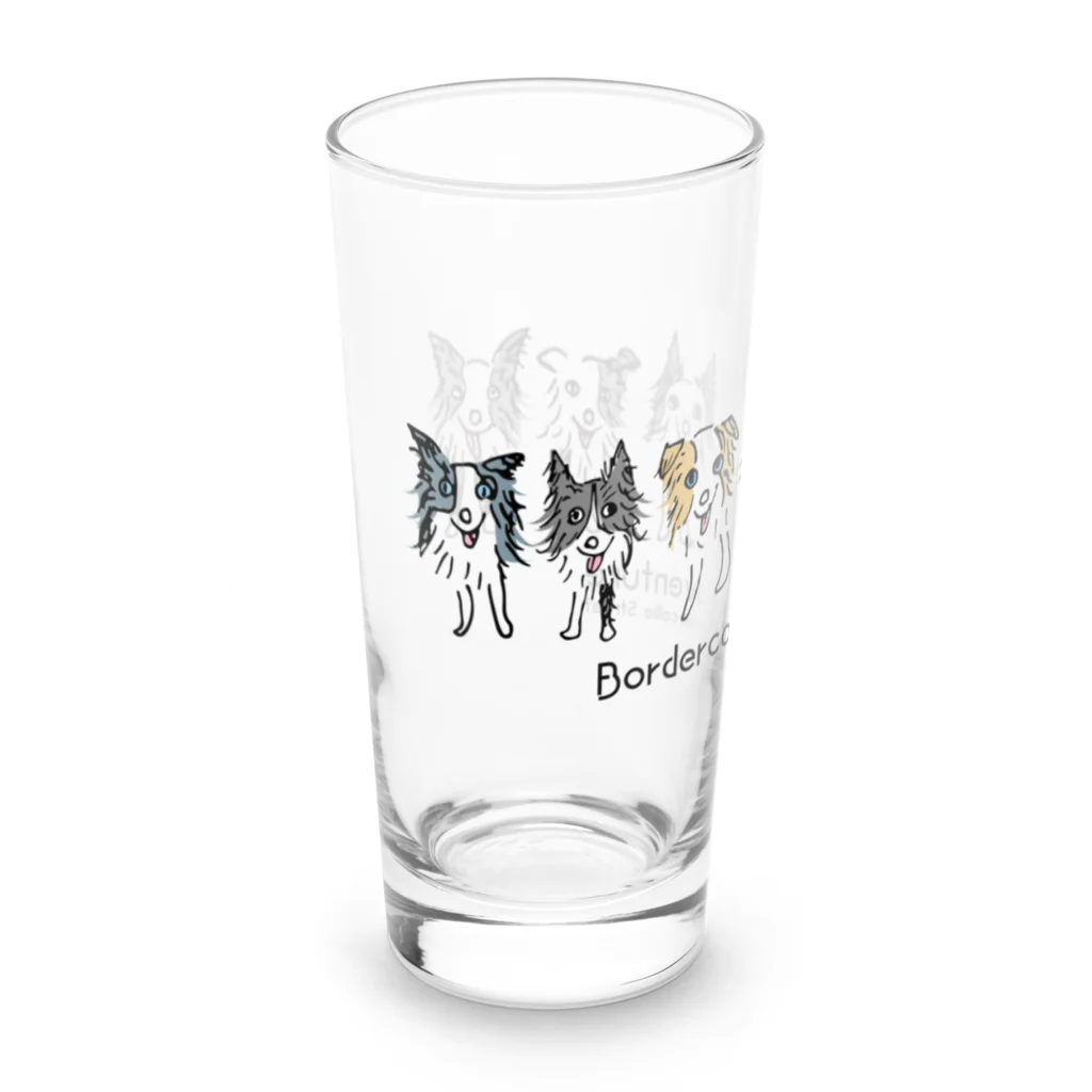 Bordercollie StreetのBordercollie Adventure709 Long Sized Water Glass :left