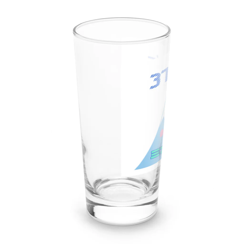 ねぐの富士山 ミナナロ 3776m Long Sized Water Glass :left