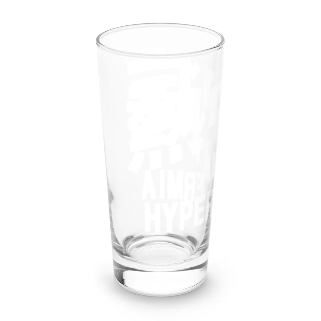 AAAstarsの熱中症 HYPERTHERMIA  Alart （ｗ）ー 片面ﾌﾟﾘﾝﾄ Long Sized Water Glass :left